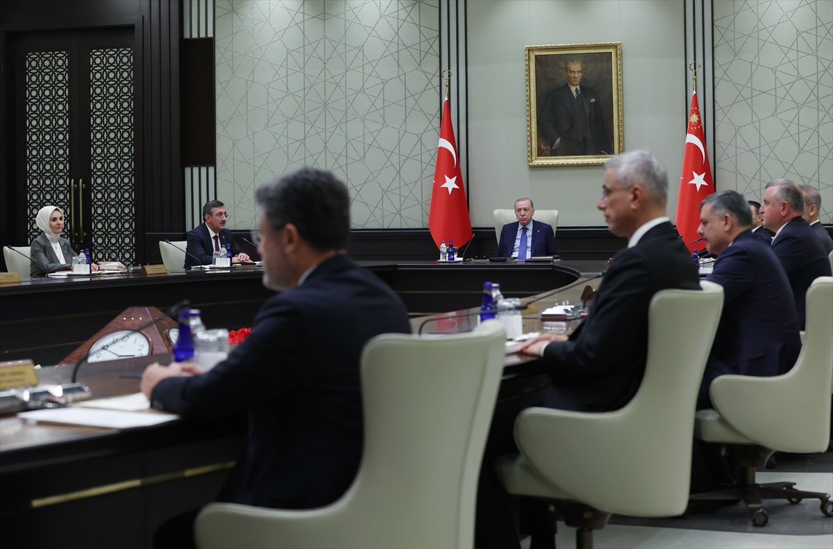 Cumhurbaşkanı Erdoğan başkanlığında Kabine toplandı