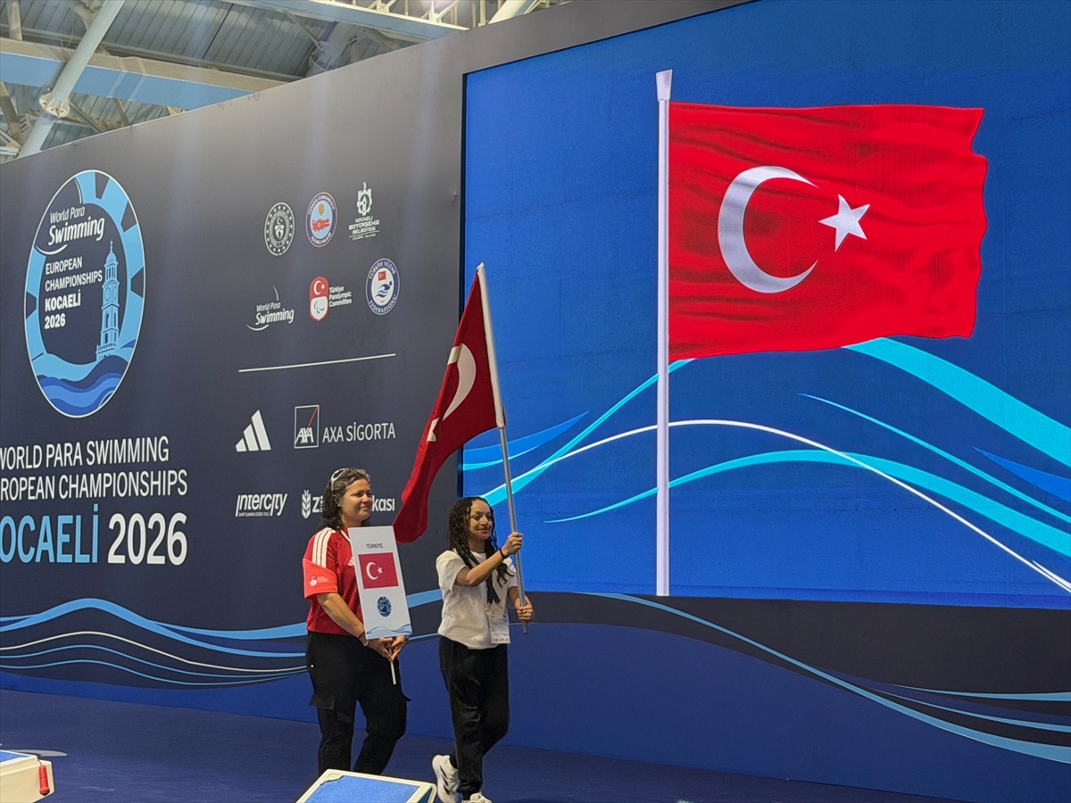 Kocaeli'de 2026 Avrupa Para Yüzme Şampiyonası Açıldı