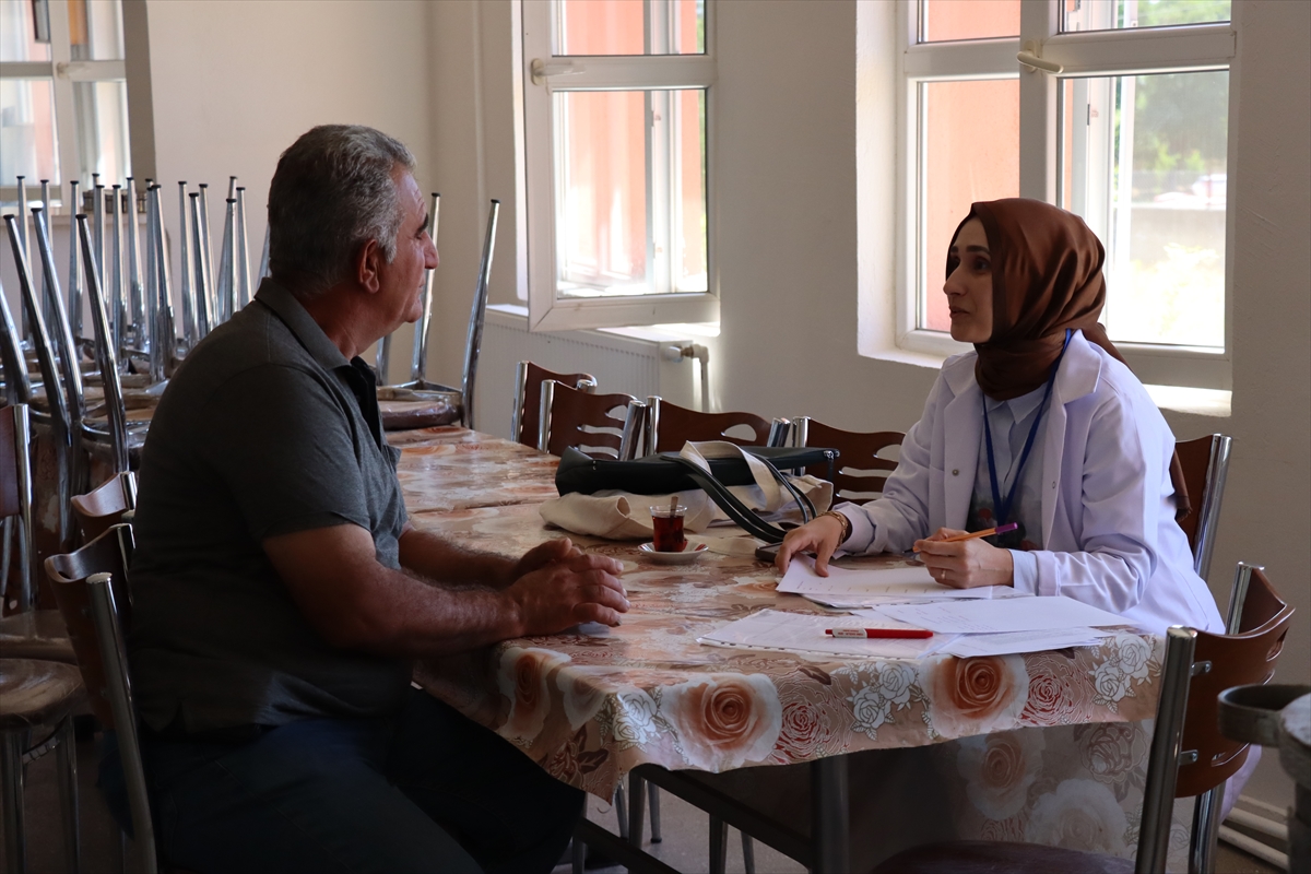 En ücra köylere kadar götürülen sağlık hizmeti erken teşhise katkı sağlıyor