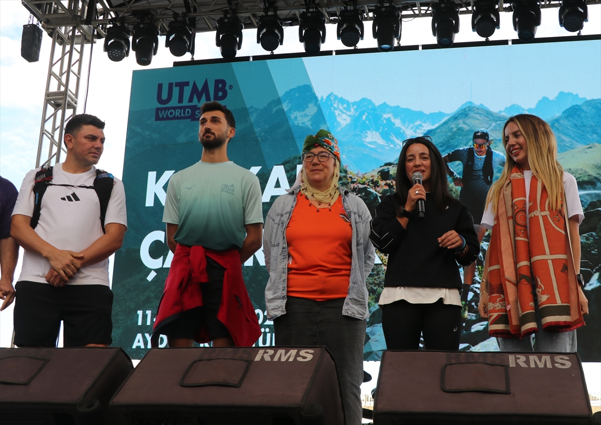 Rize'deki Kaçkar by UTMB için tanıtım etkinliği düzenlendi