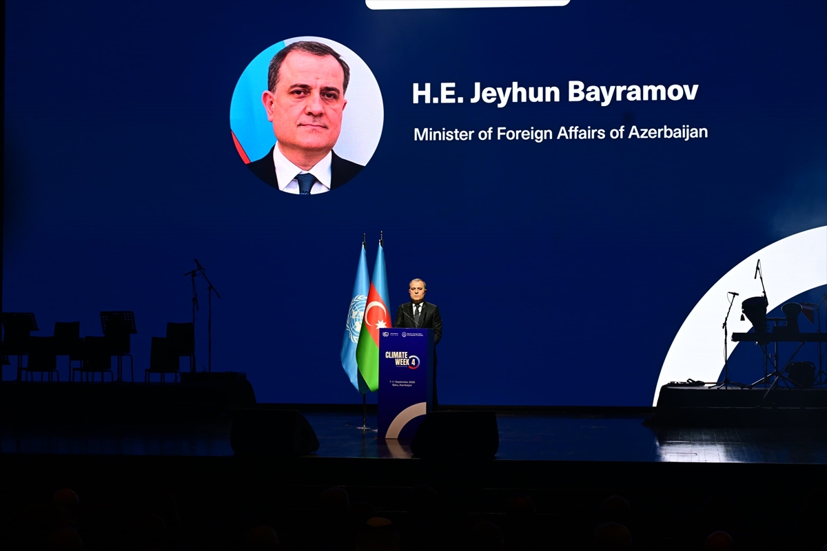 Bakan Bayramov: Türkiye'nin COP31 ev sahipliğine tam destek