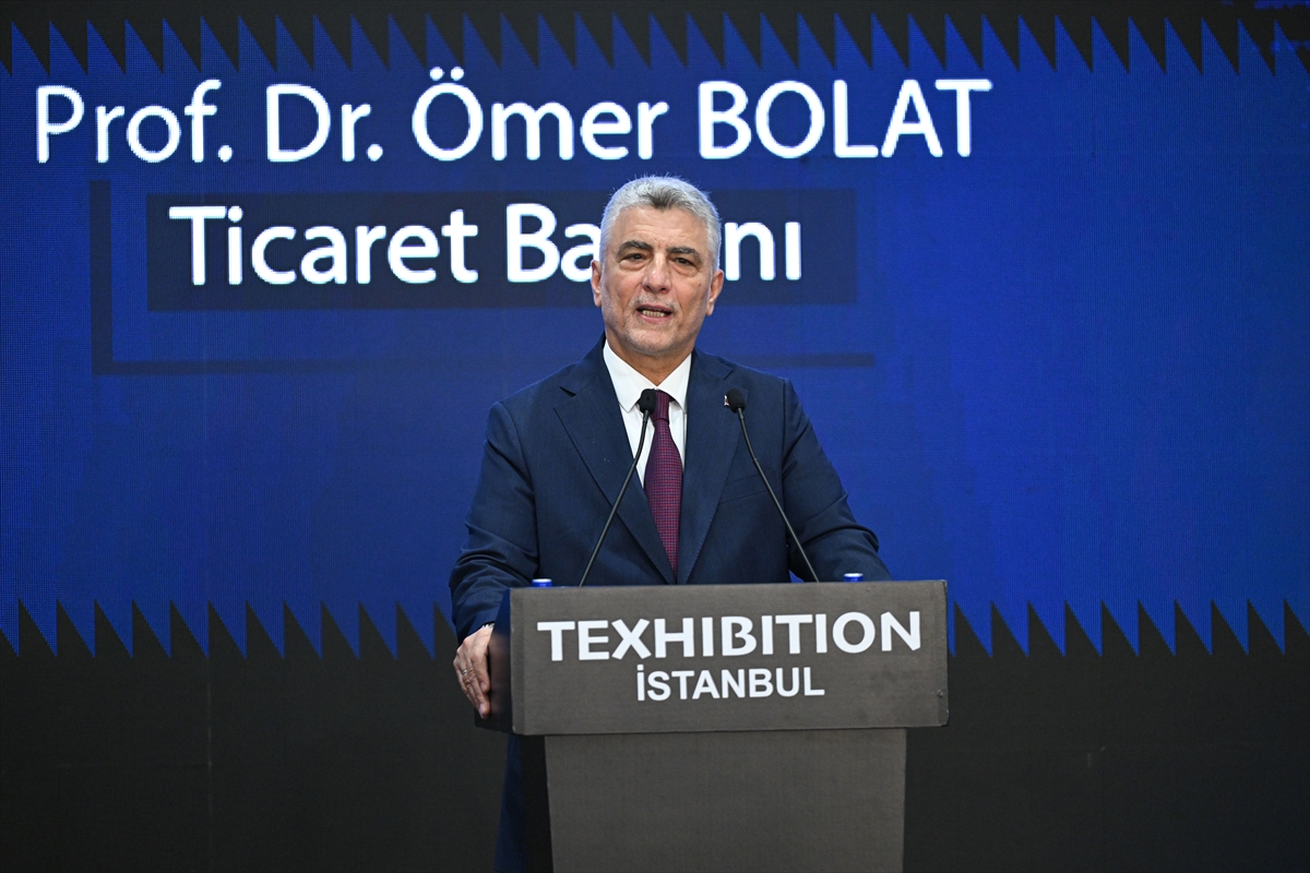 Ticaret Bakanı Bolat, "Texhibition İstanbul Fuarı"nın açılışında konuştu: