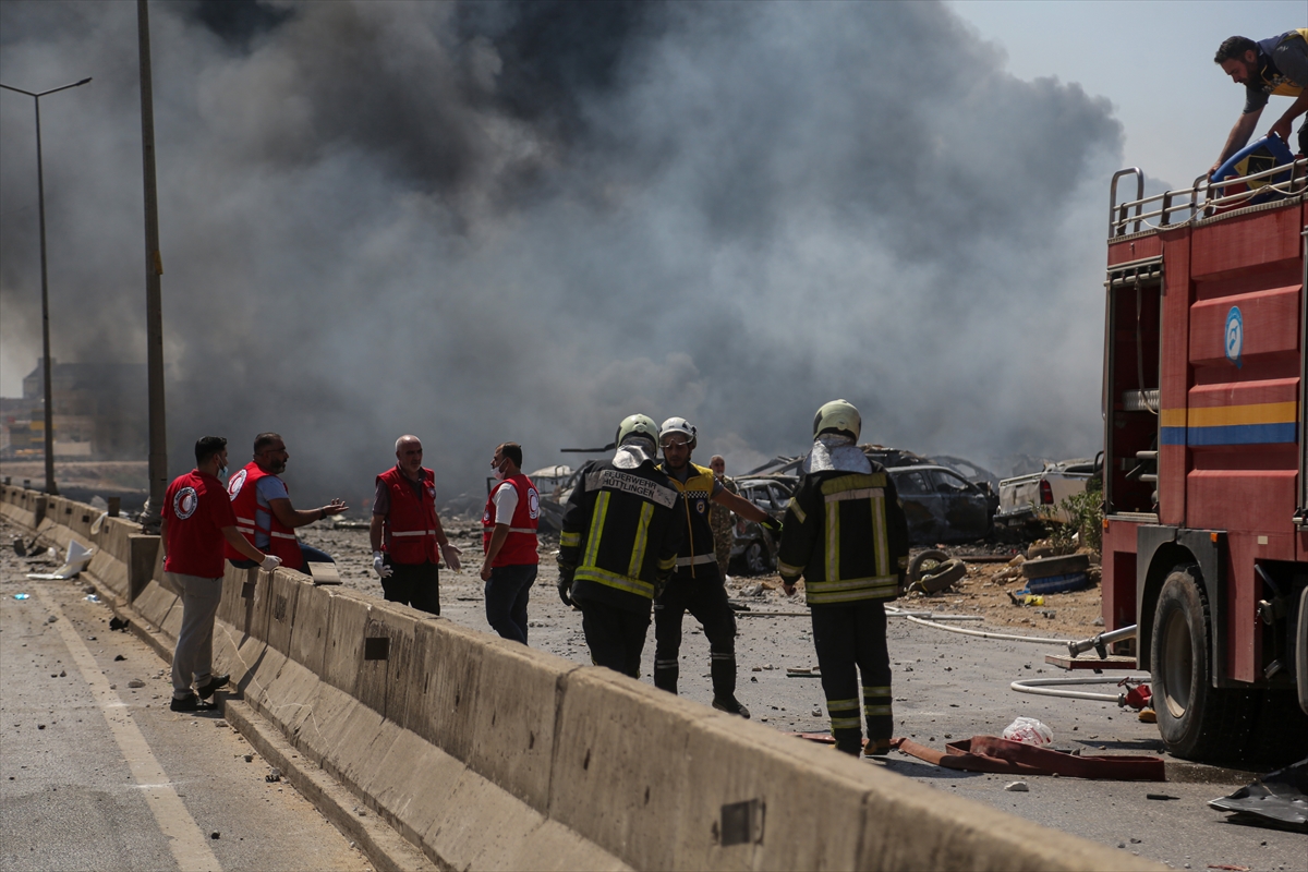 İdlib'de patlama: Savaş kalıntısı deposunda 4 ölü, 10 yaralı