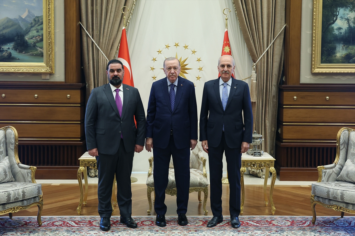 Cumhurbaşkanı Erdoğan: Irak Meclis Başkanı Halbusi'yi kabul etti