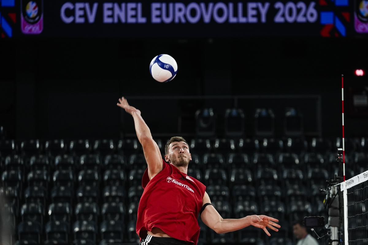 A Milli Erkek Voleybol Takımı Almanya maçına hazır: Hedef madalya