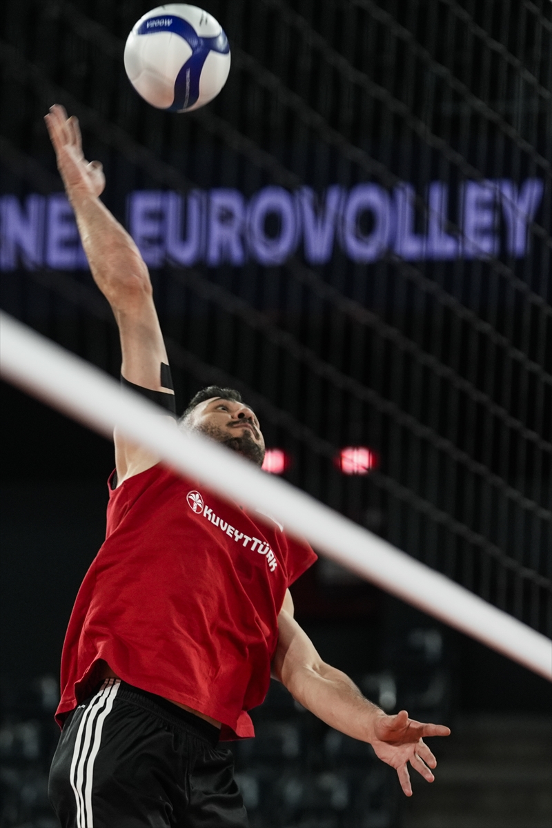 A Milli Erkek Voleybol Takımı Almanya maçına hazır: Hedef madalya