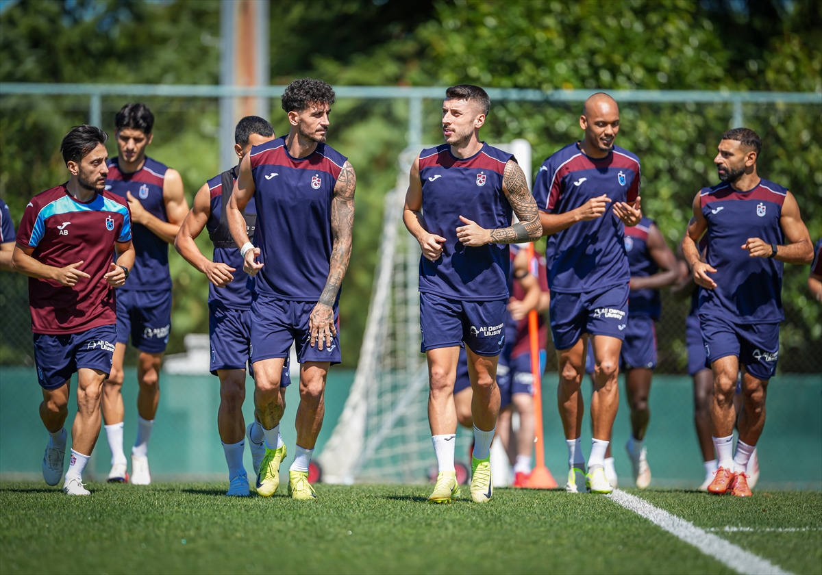 Trabzonspor: Konyaspor maçı hazırlıklarını sürdürdü