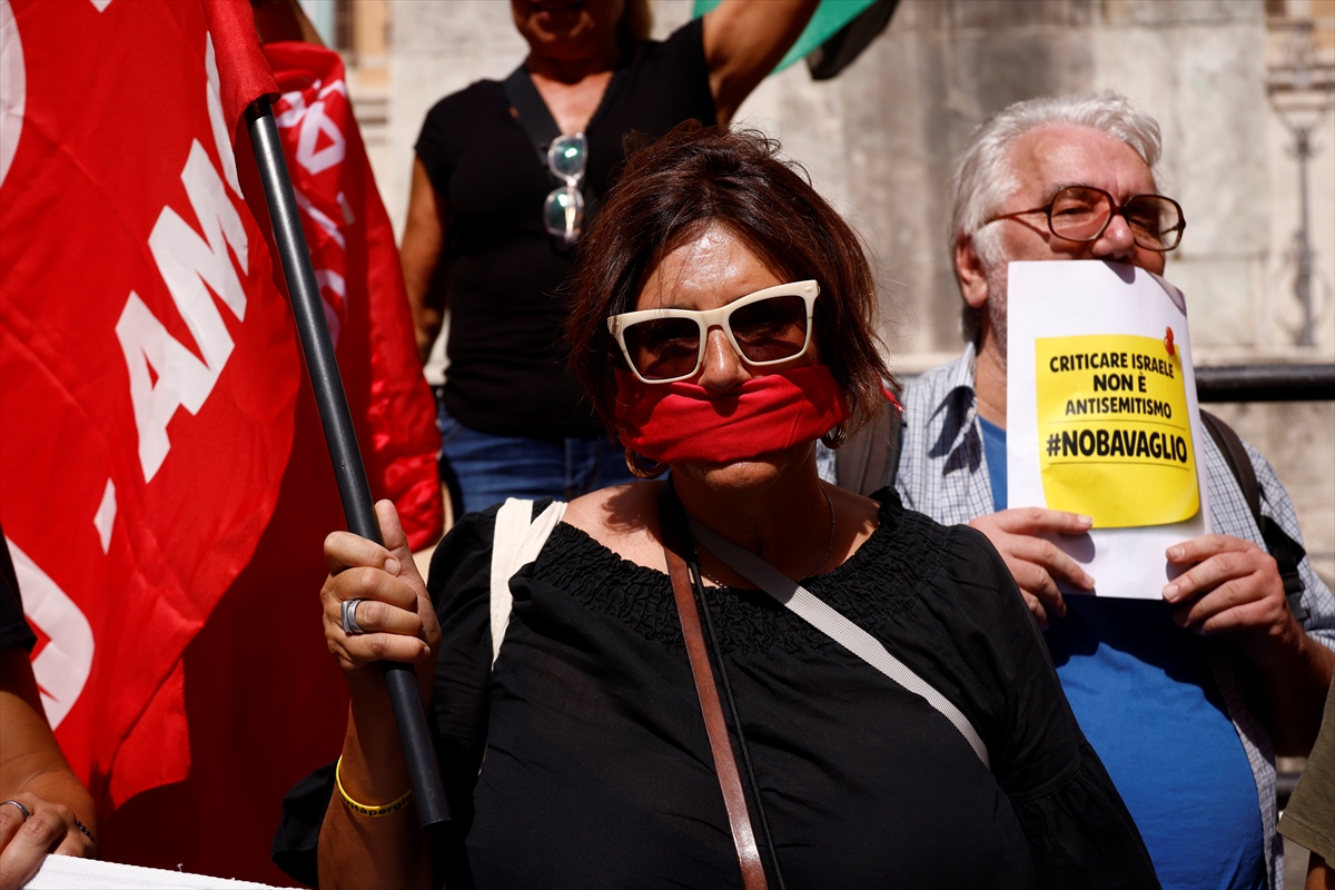 İtalya'da tartışmalı antisemitizm yasa tasarısı protesto edildi