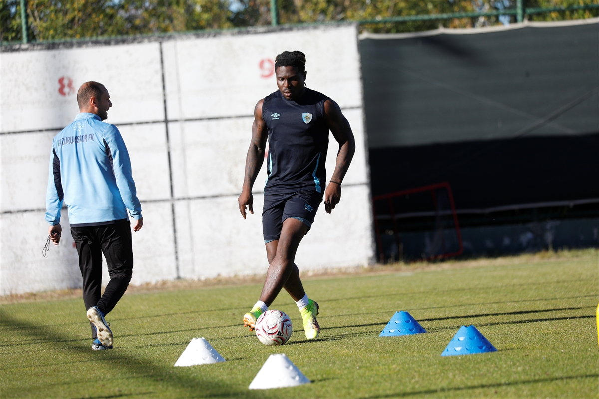 Erzurumspor FK: Beşiktaş maçı hazırlıklarını sürdürdü
