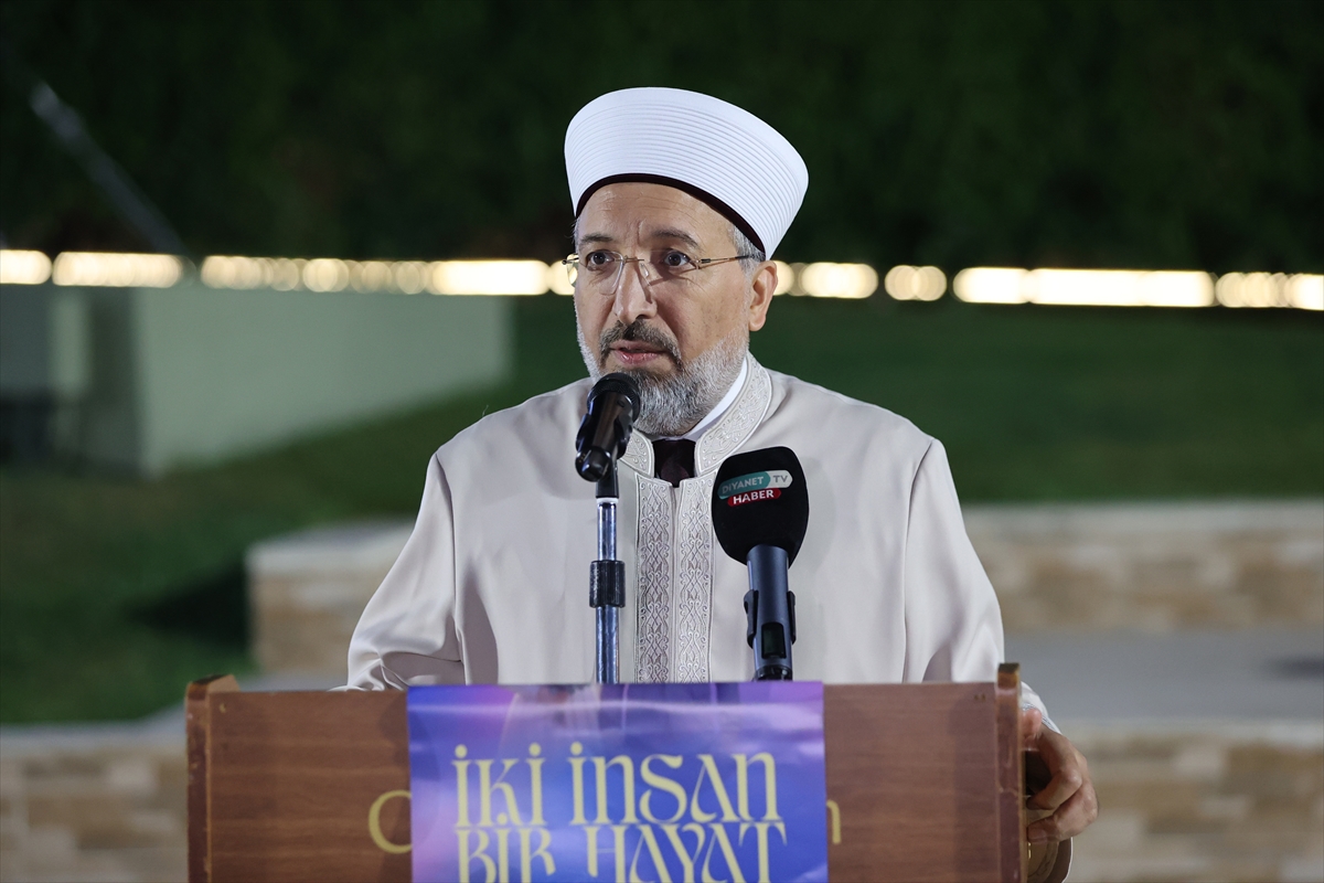 Diyanet Başkanı Arpaguş: İhtiyaç sahibi çiftlere destek sürecek