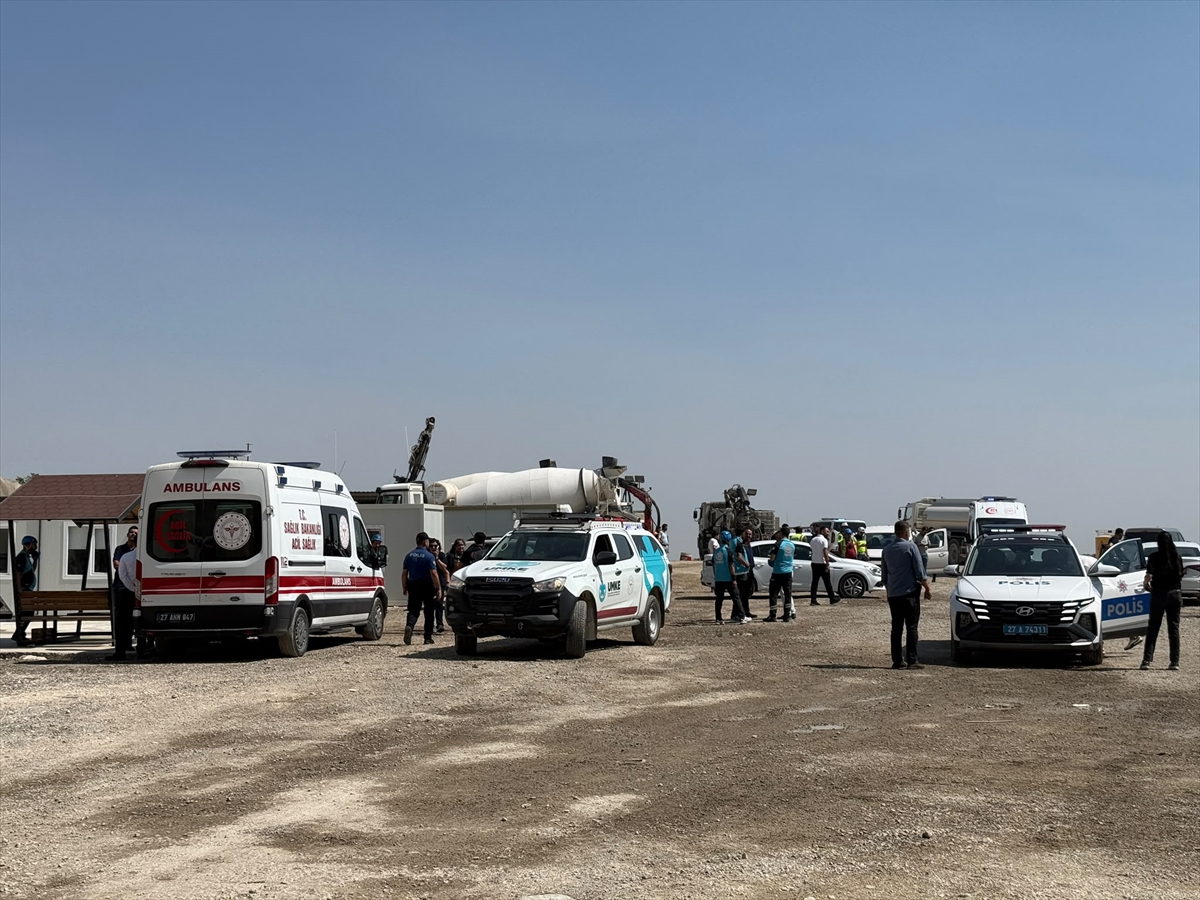GÜNCELLEME 2 - Gaziantep'teki tünel inşaatında yaşanan iş kazasında bir işçi öldü
