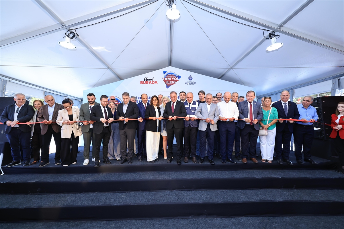 İSKİ Kağıthane-Bahçelievler-Sefaköy İçme Suyu Tüneli törenle açıldı