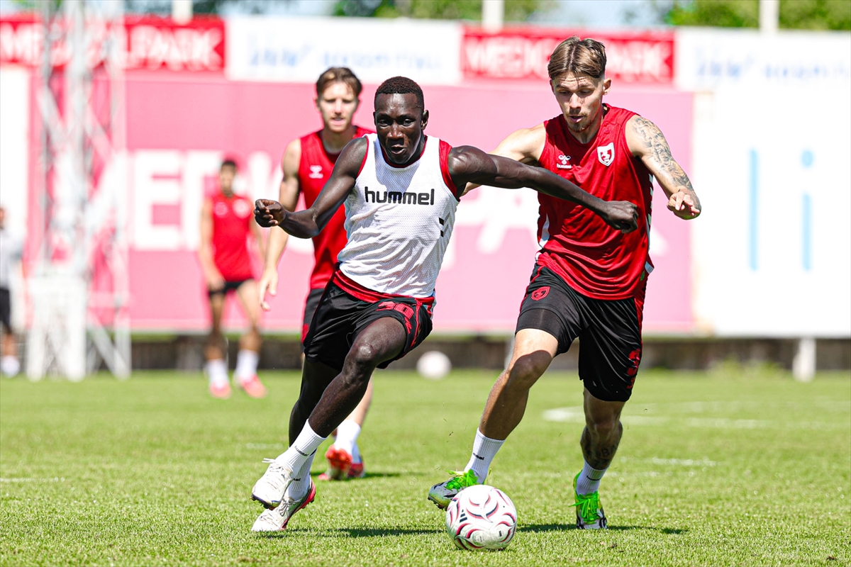 Samsunspor: Arca Çorum FK maçı hazırlıklarına devam edildi