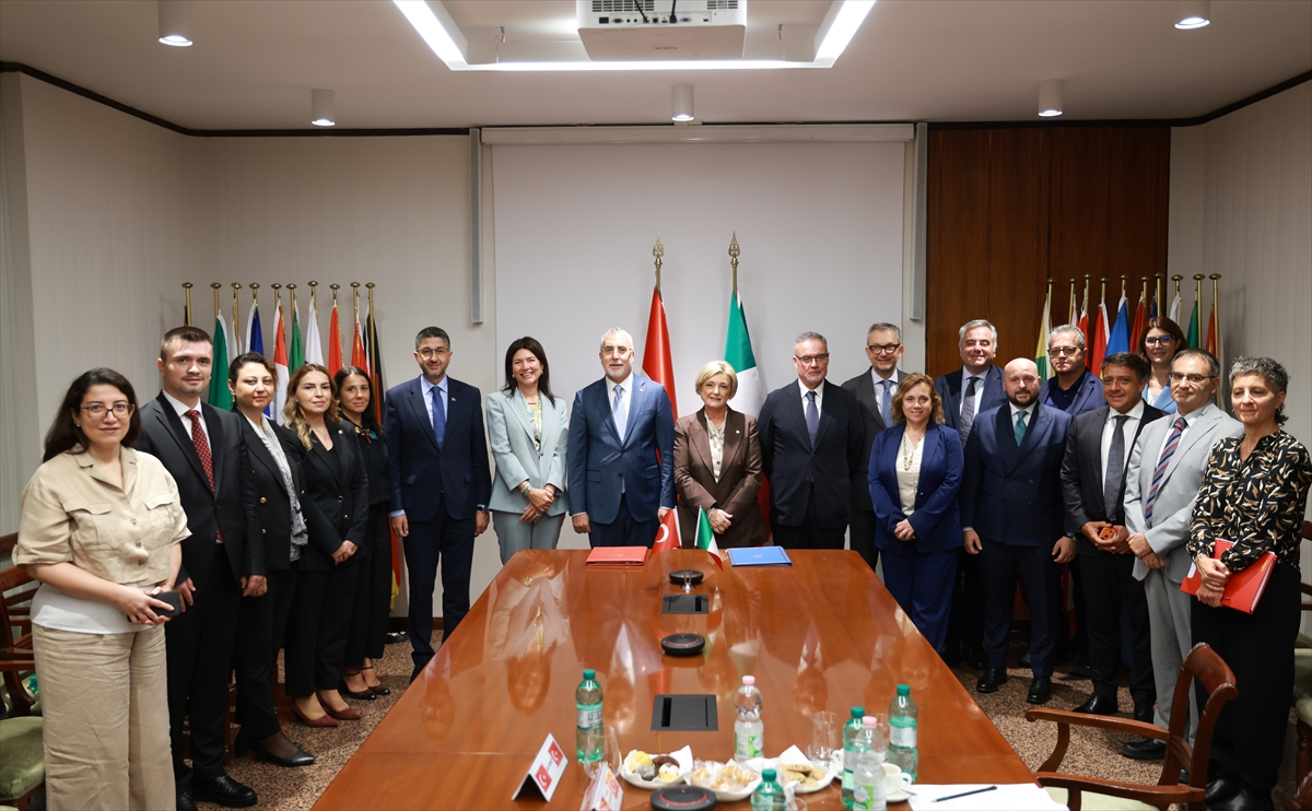 Bakan Işıkhan: İtalya ile işbirliği mutabakat zaptı imzalandı