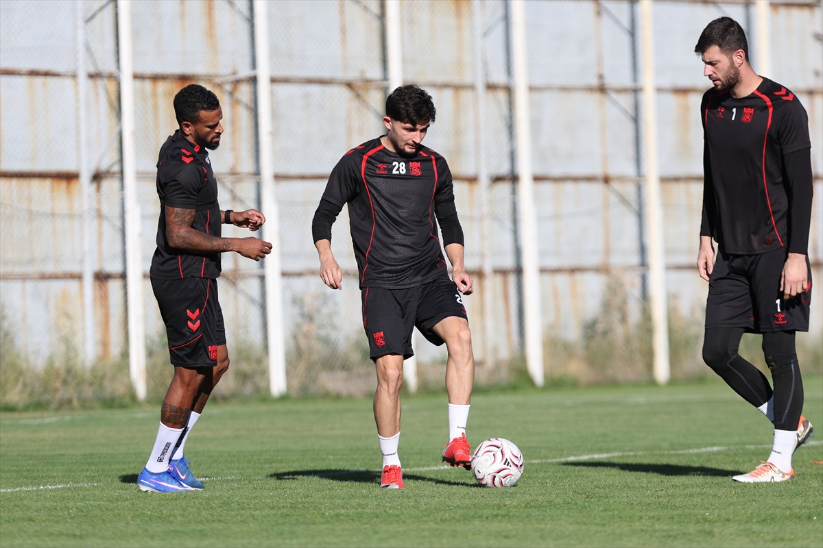 Sivasspor, Trendyol 1. Lig maçı için hazırlıklarını tamamladı