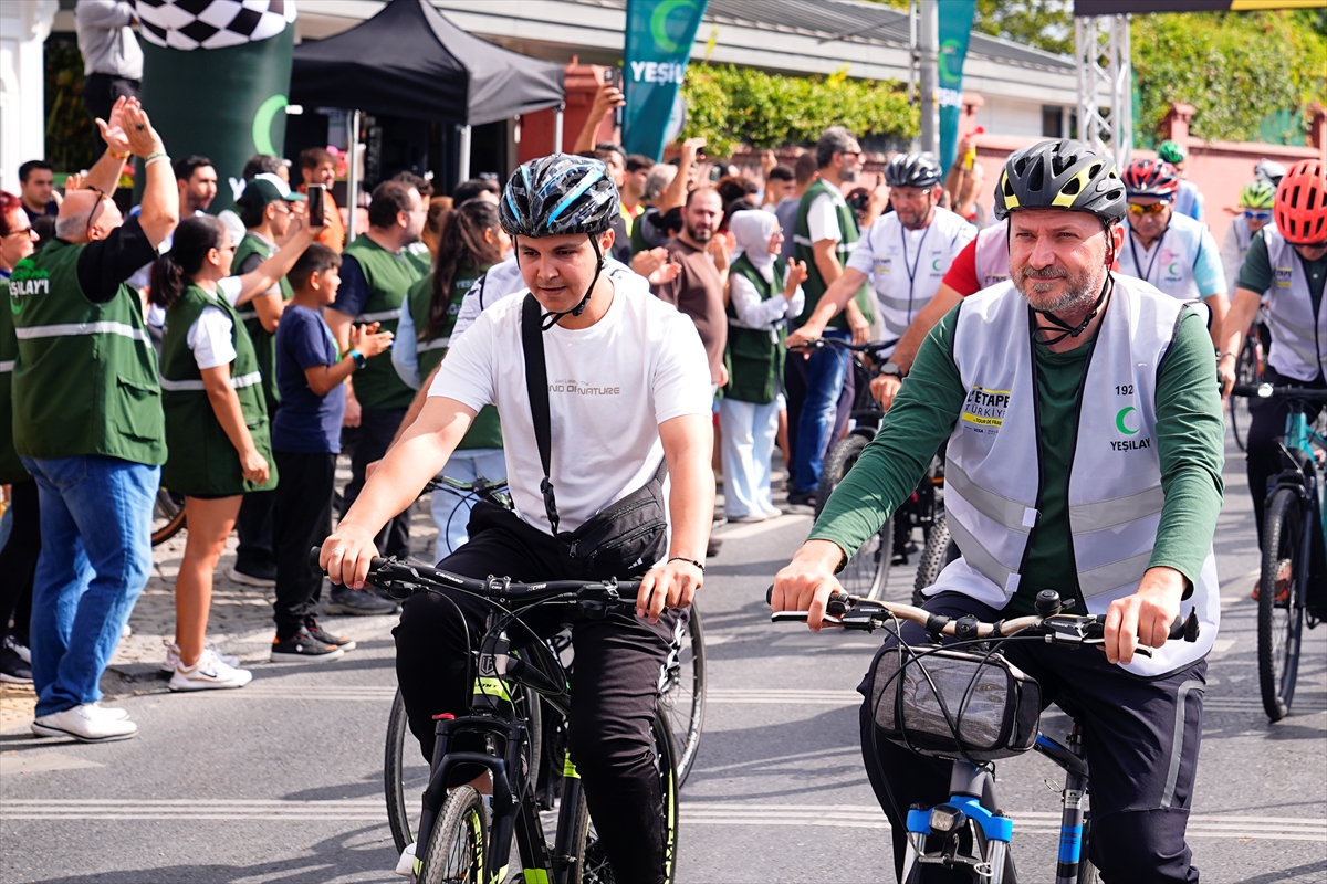 İstanbul'da Yeşilay-L'Etape Halk Sürüşü: Binlerce kişi katıldı