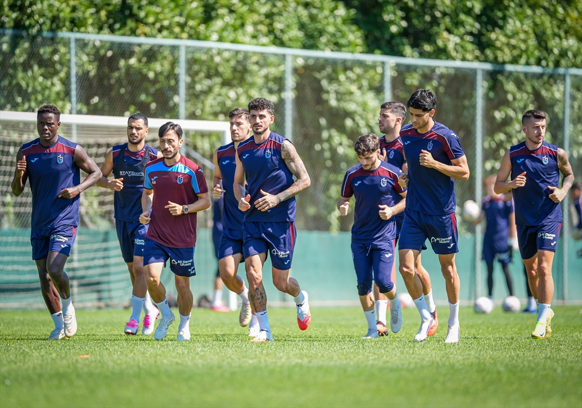 Trabzonspor, Galatasaray derbisi hazırlıklarına başladı
