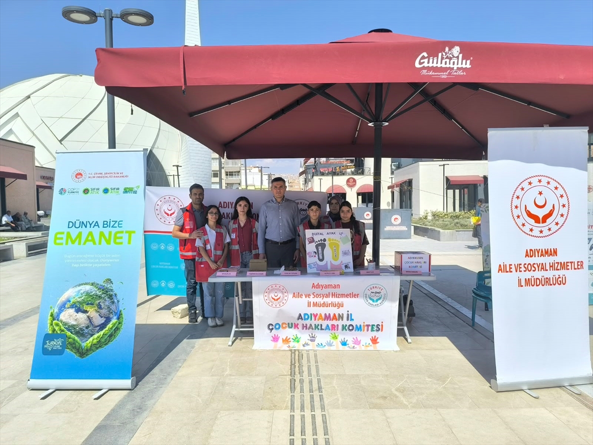Adıyaman'da çevre ve iklim değişikliği farkındalık etkinliği düzenlendi