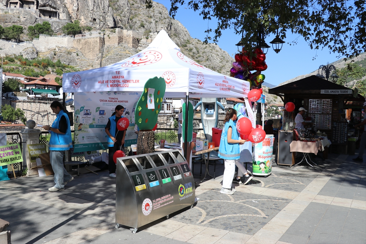 Amasya'da çocuklar: Tohum toplarıyla iklim değişikliğine dikkat