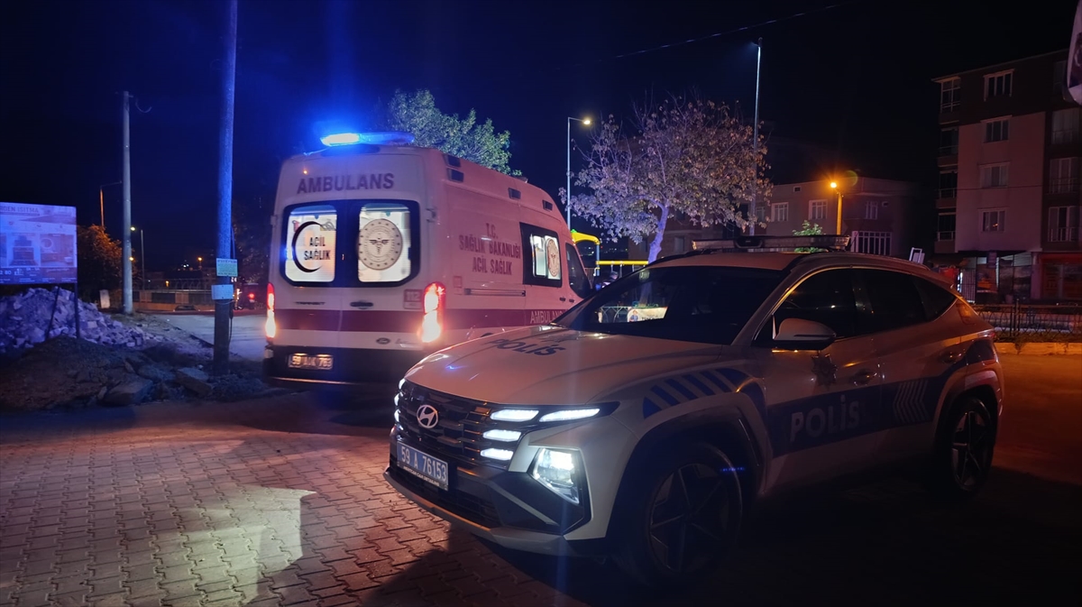 Tekirdağ Çerkezköy'de silahlı kavga: Bir yaralı, 4 gözaltı