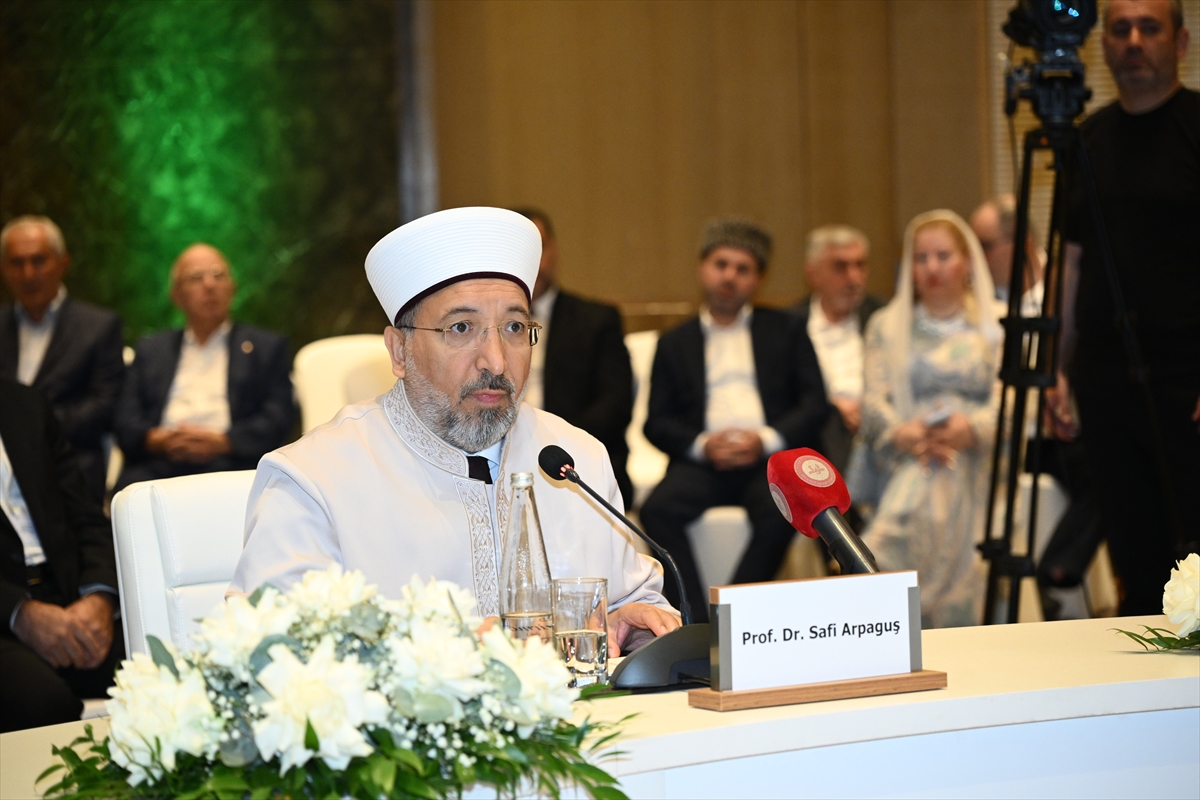 Diyanet İşleri Başkanı Arpaguş: Zararlı akımlara ortak duruş