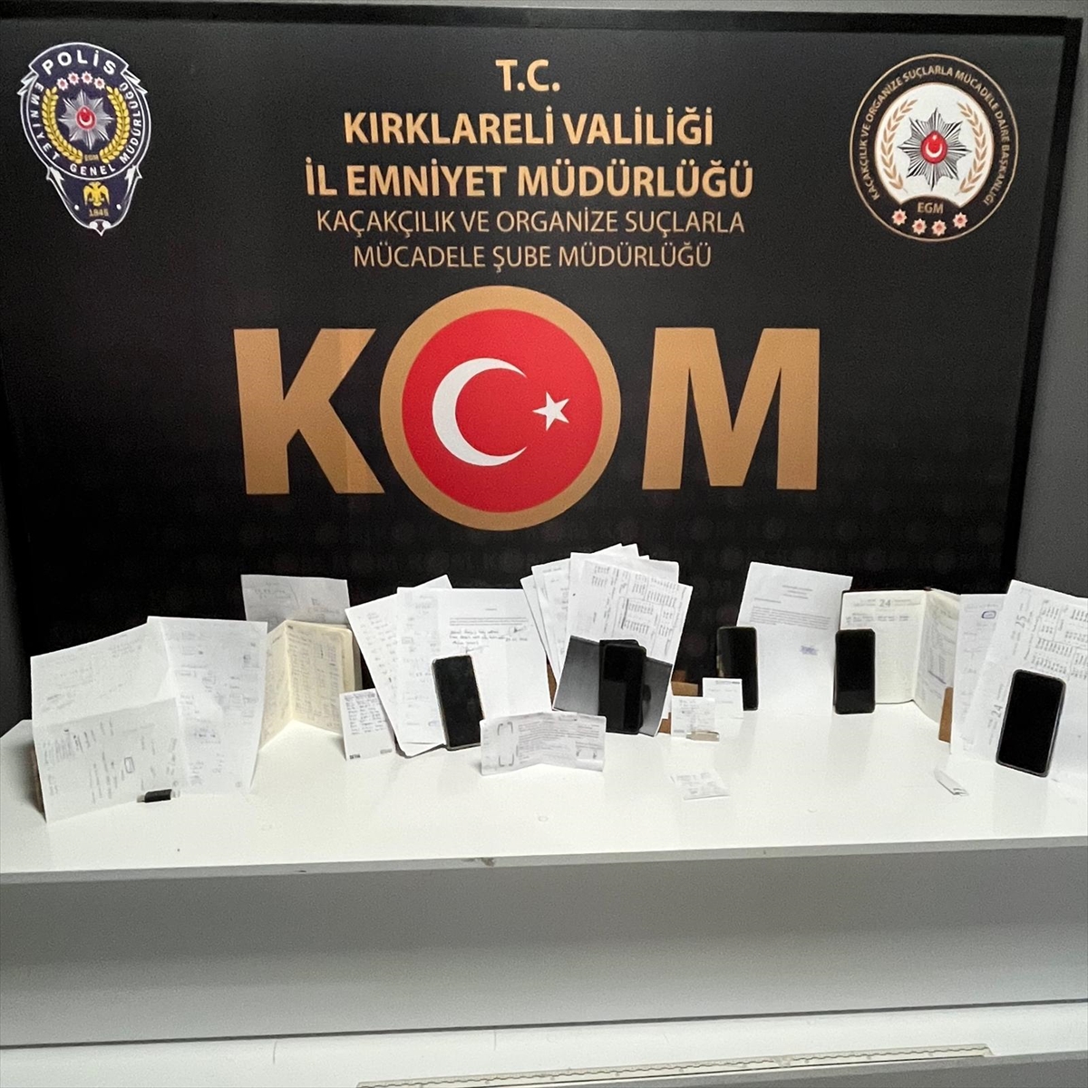 Kırklareli'nde suç örgütü operasyonu: 4 şüpheli yakalandı