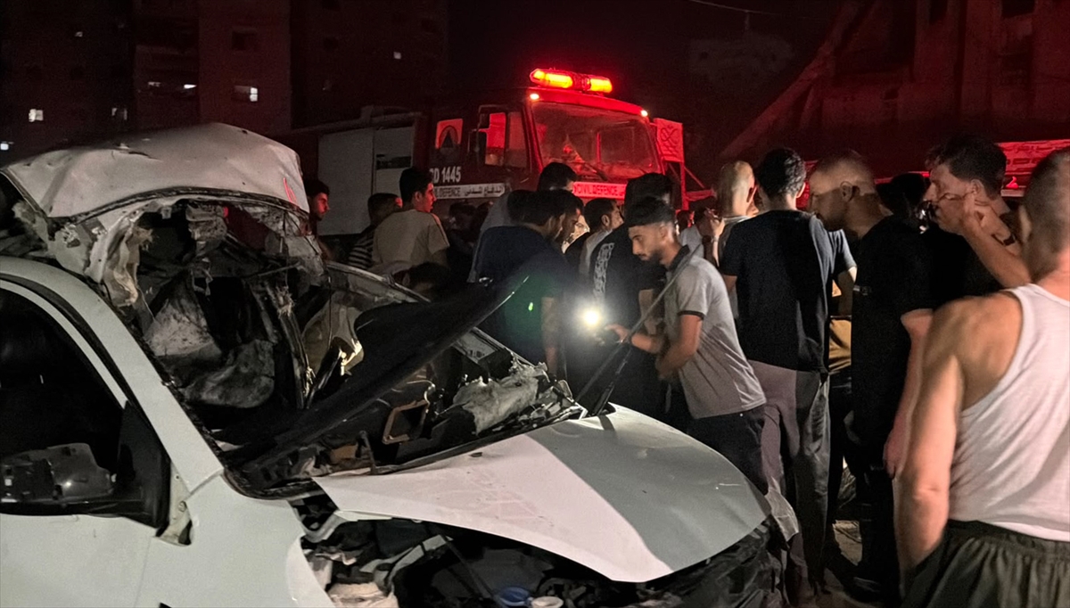 Gazze'de İsrail saldırısı: Otomobilde 1 Filistinli öldü