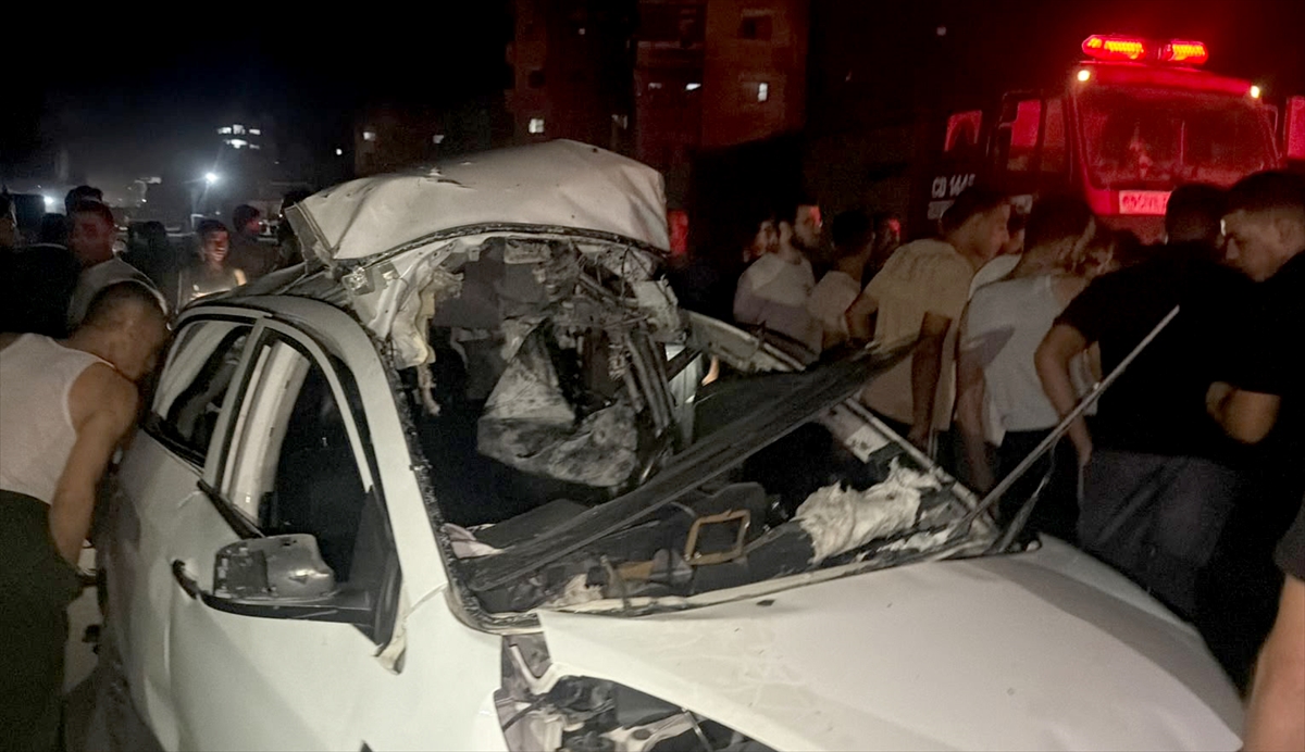 Gazze'de İsrail saldırısı: Otomobilde 1 Filistinli öldü