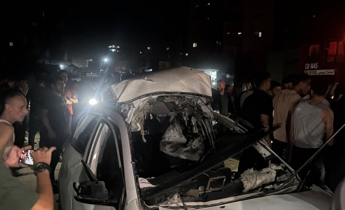 Gazze'de İsrail saldırısı: Otomobilde 1 Filistinli öldü