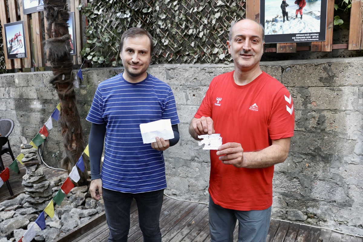 Türk dağcılar yarım asır önce Kaçkar Dağları'nın zirvelerine bırakılan notların izinde