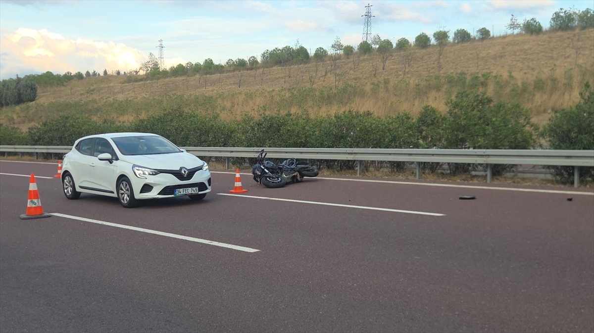 Bursa'da feci kaza: Motosiklet sürücüsü yaşamını yitirdi