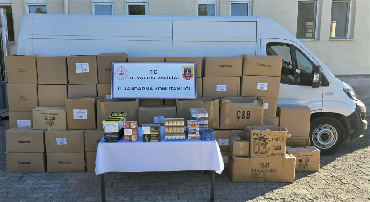 Kaçak tütün operasyonu: Çok sayıda ürün ele geçirildi