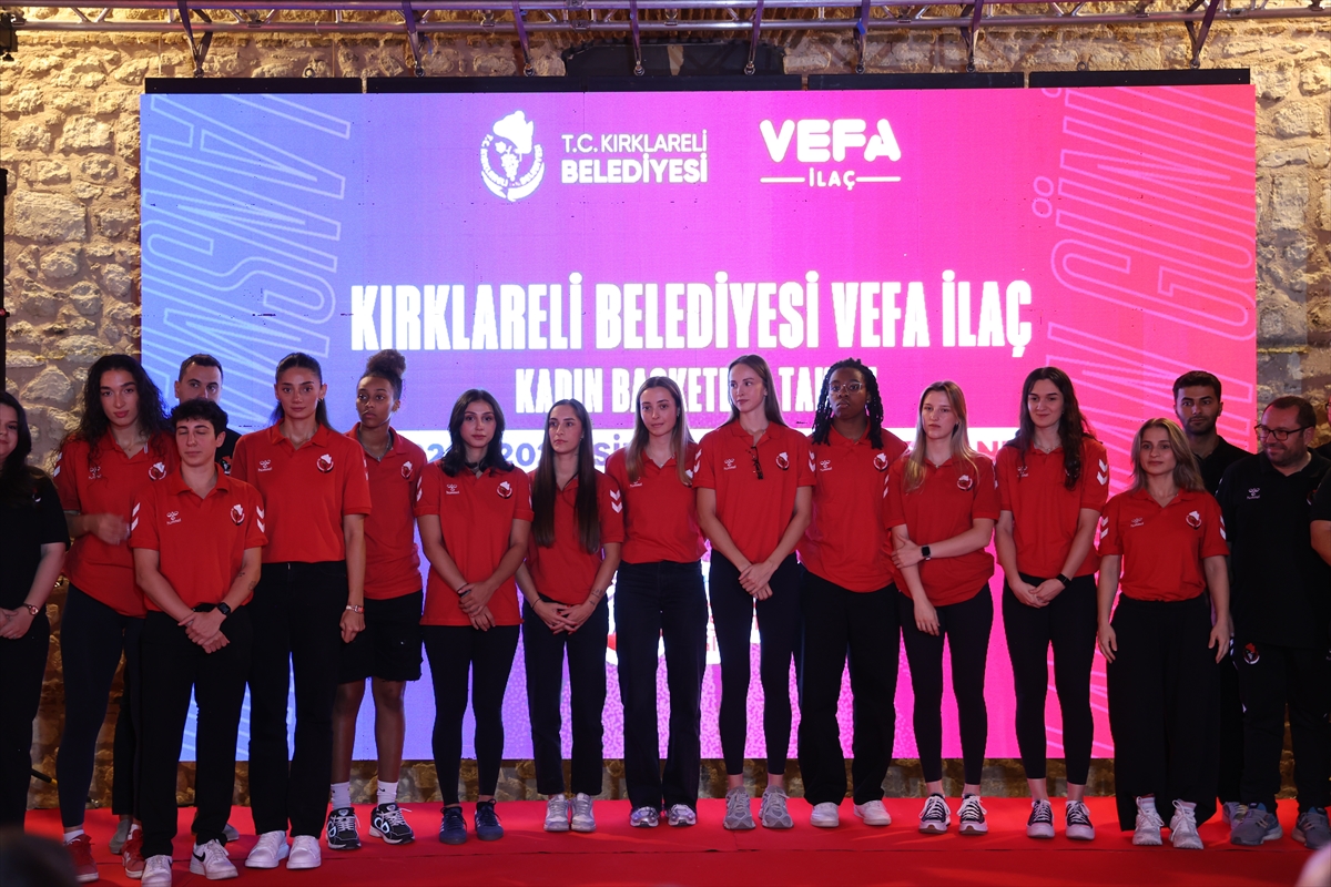 Kırklareli Belediyesi Vefa İlaç Basketbol Takımı'nın Hedefi Süper Lig