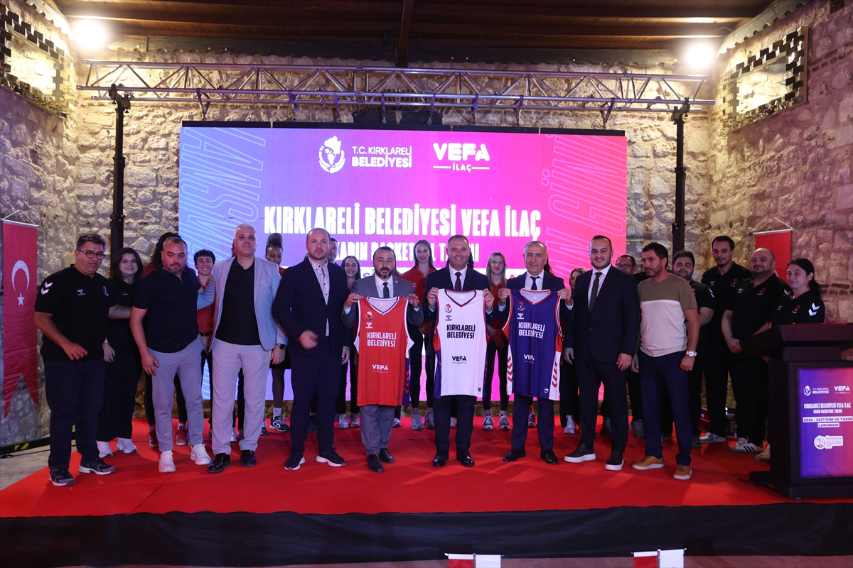 Kırklareli Belediyesi Vefa İlaç Basketbol Takımı'nın Hedefi Süper Lig