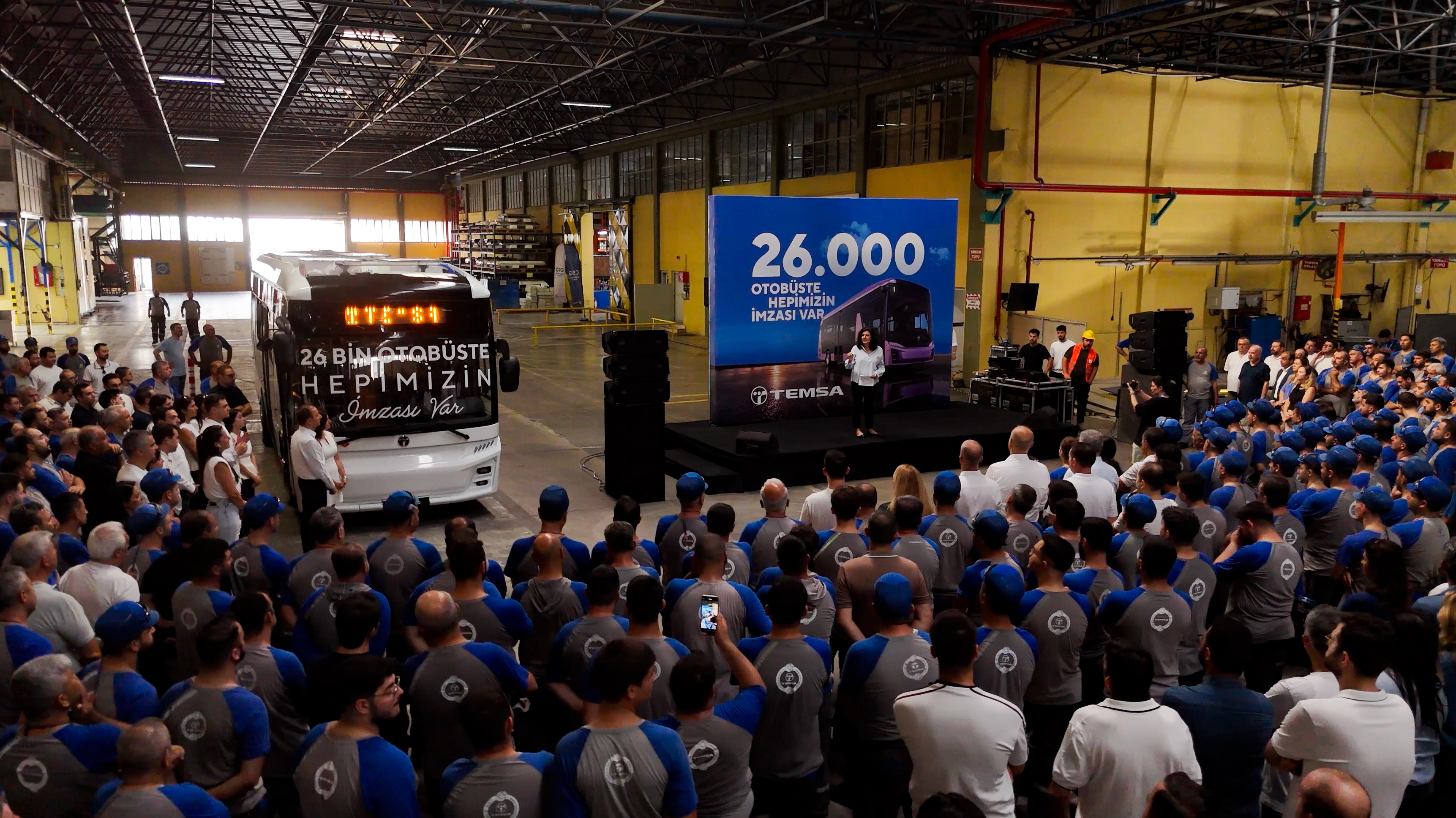TEMSA CEO Evren Güzel: 26 bininci otobüsümüz gurur kaynağı