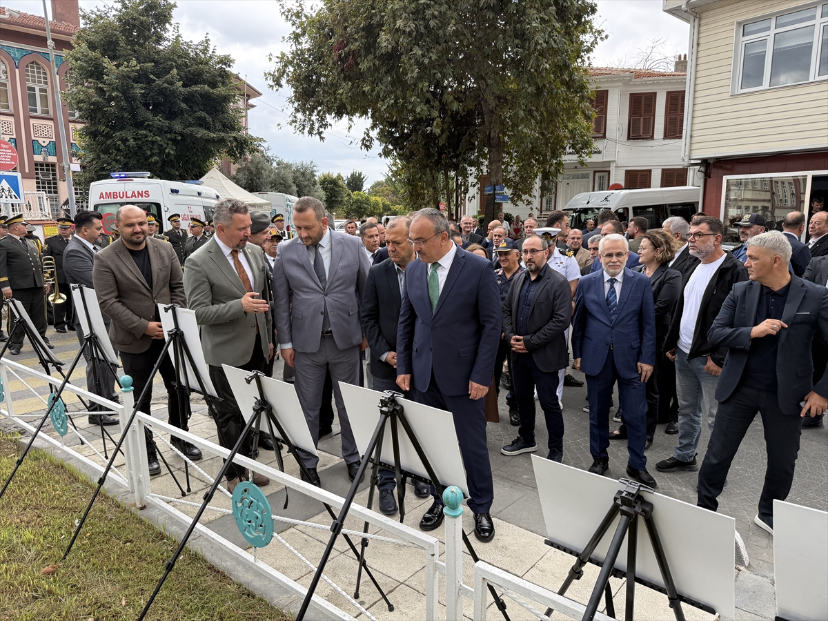 Ertuğrul Fırkateyni şehitleri Tekirdağ'da törenle anıldı