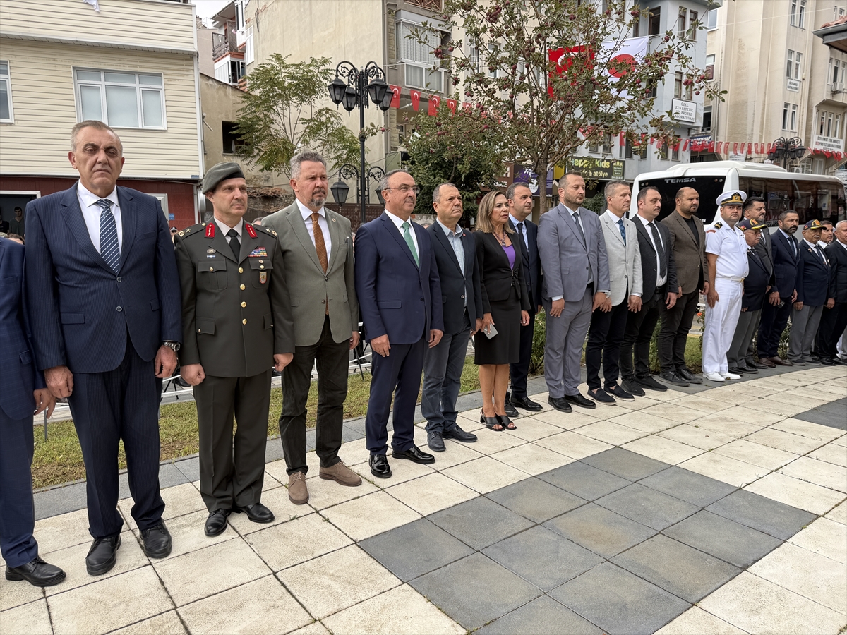 Ertuğrul Fırkateyni şehitleri Tekirdağ'da törenle anıldı