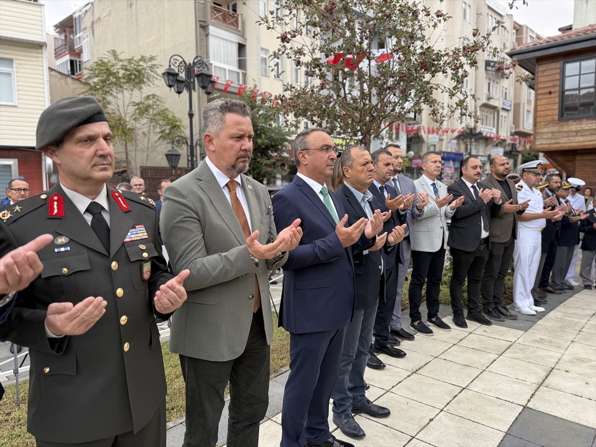 Ertuğrul Fırkateyni şehitleri Tekirdağ'da törenle anıldı