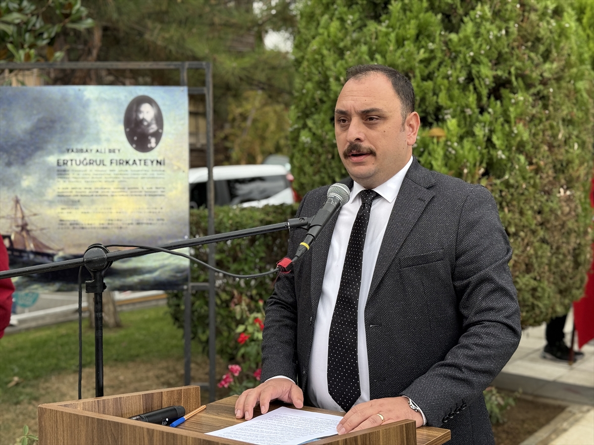 Ertuğrul Fırkateyni şehitleri Tekirdağ'da törenle anıldı