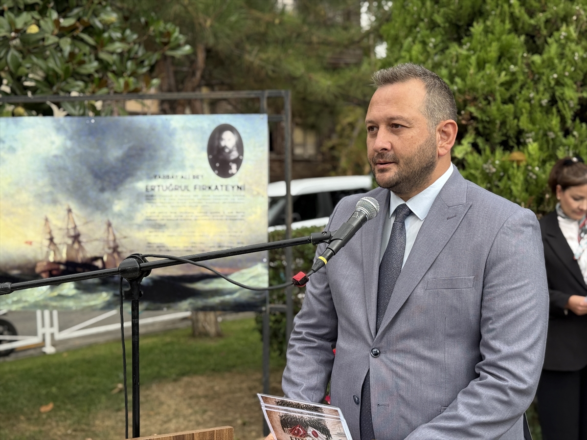Ertuğrul Fırkateyni şehitleri Tekirdağ'da törenle anıldı