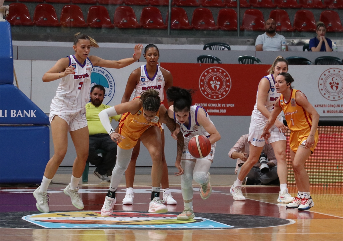 Basketbol: BOTAŞ, Erciyes Kupası'nda şampiyon oldu