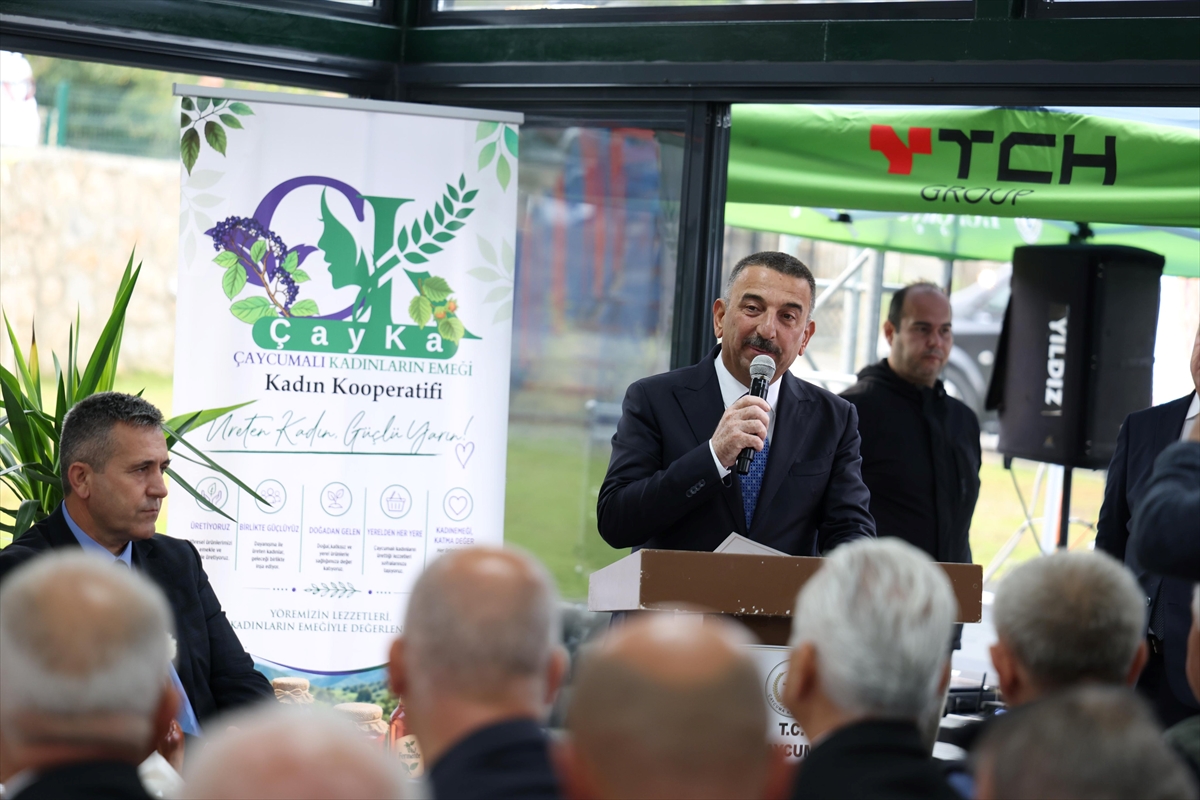 Çaycuma'da atıl okul binası kadınların üretim yapacağı tesise dönüştürüldü
