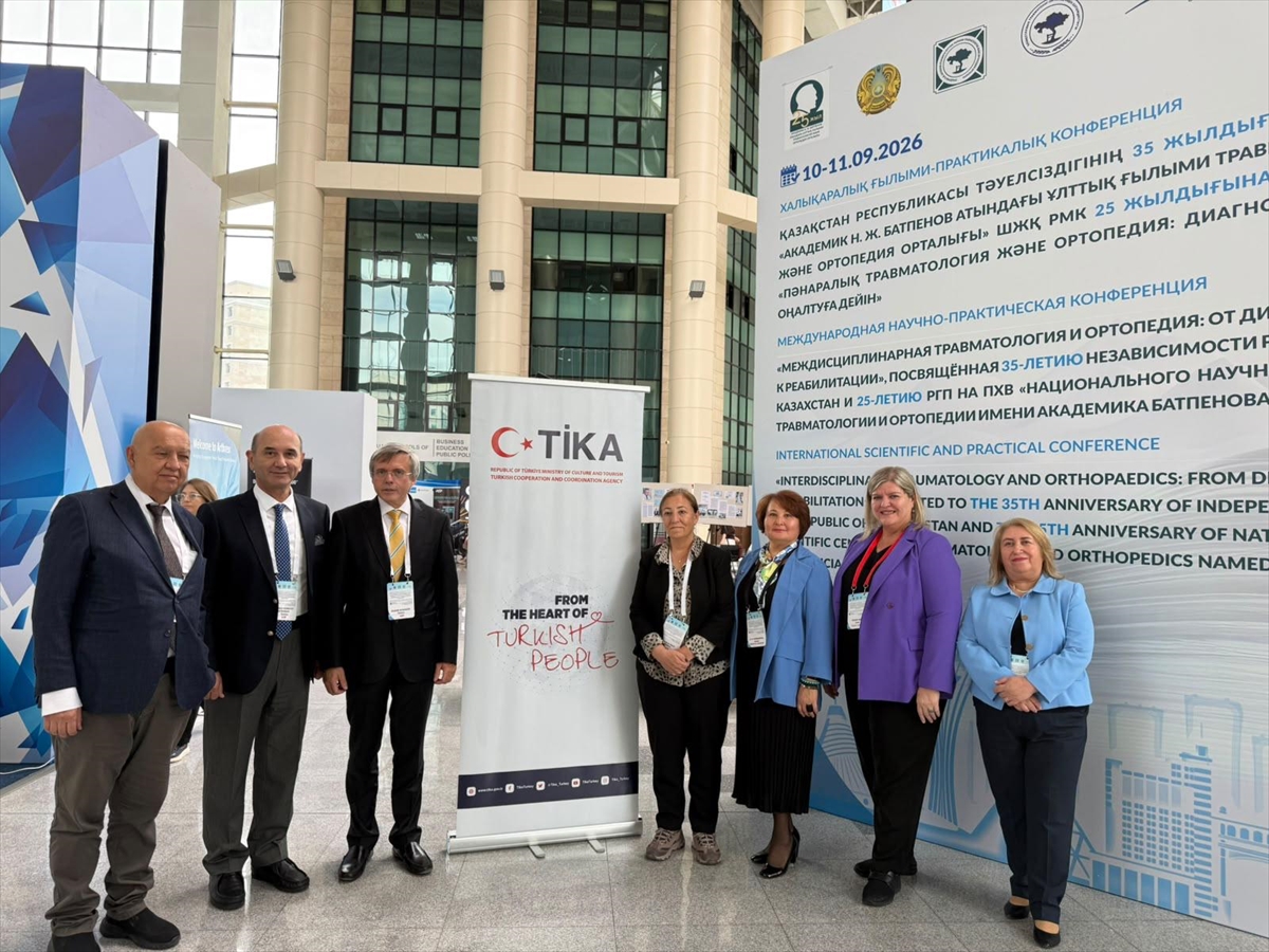 TİKA desteğiyle Kazakistan'da uluslararası sağlık konferansı
