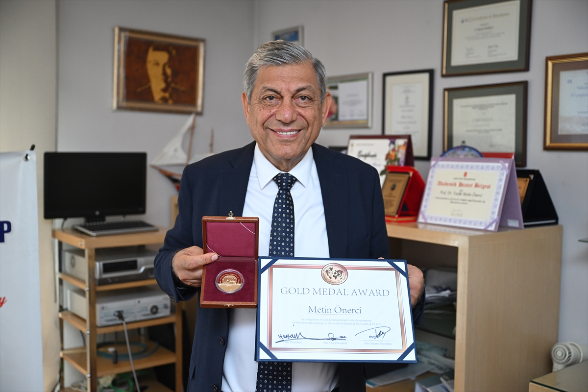 Dünya Altın Madalya ödülü onurlandırdı