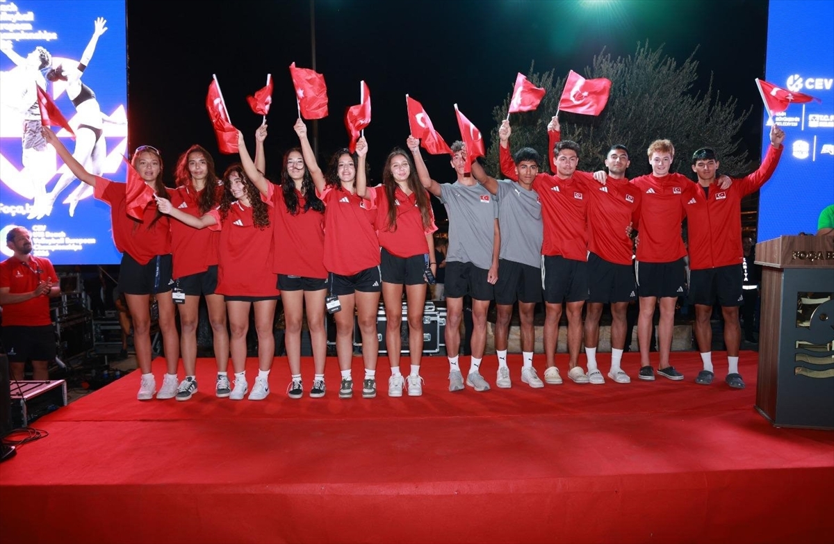 2026 CEV 18 Yaş Altı Avrupa Plaj Voleybolu Şampiyonası başladı