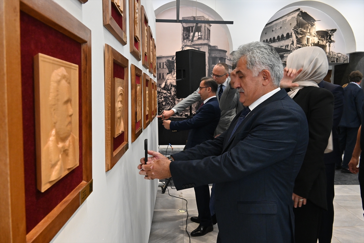 Üsküp'te, Türk Diline Adanmış Portreler sergisi düzenlendi