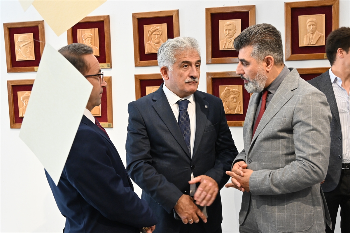 Üsküp'te, Türk Diline Adanmış Portreler sergisi düzenlendi
