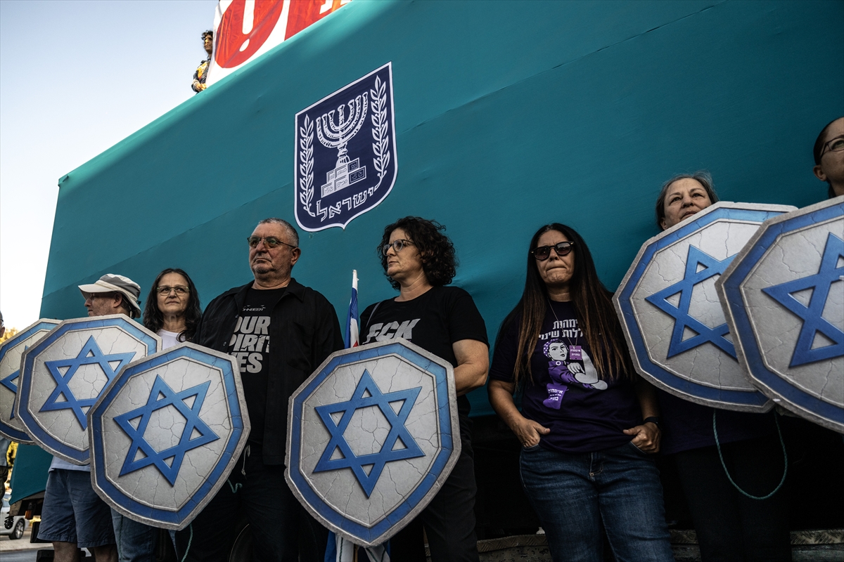 Netanyahu: Seçim öncesi tansiyonu yükseltme protestosu