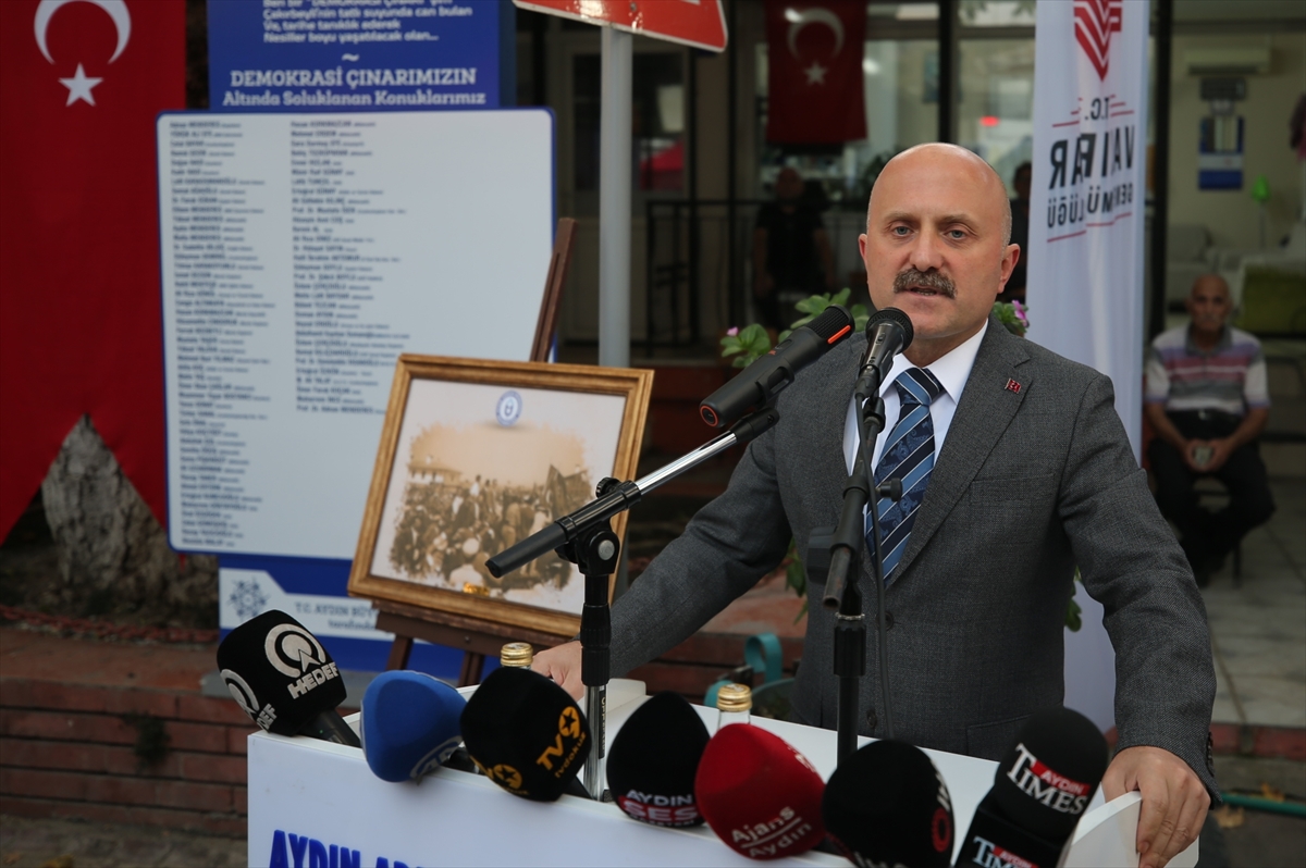Merhum Başbakan Adnan Menderes memleketi Aydın'da anıldı