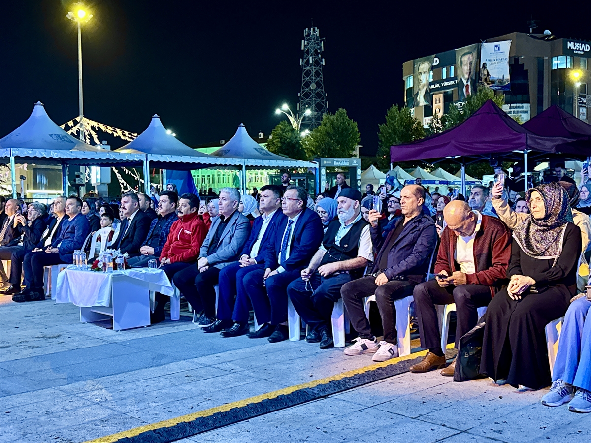 Kırşehir Ahilik Haftası'nda tasavvuf müziği konseri